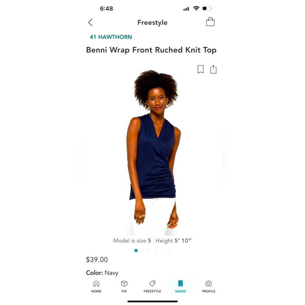 Stitch Fix 41Hawthorne M wrap sweater